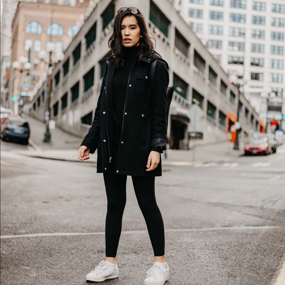 ESPIRIT Black Wool Coat